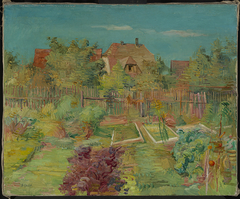 Garten im Herbst by Hermann Goebel