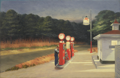 Gas by Edward Hopper