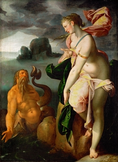 Glaucus und Scylla by Bartholomeus Spranger