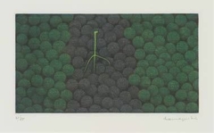 Grapes in two colors by Yozo Hamaguchi