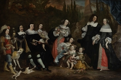 Group Portrait of Michiel de Ruyter and his Family by Juriaen Jacobsz.