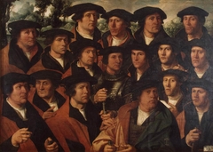 Group Portrait of the Amsterdam Shooting Corporation by Dirck Jacobsz