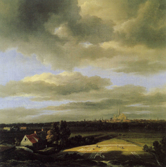 Haarlem bleaching grounds by Jacob van Ruisdael