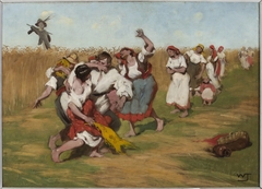 Harvest by Włodzimierz Tetmajer