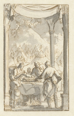 Het Pascha by Jan Luyken