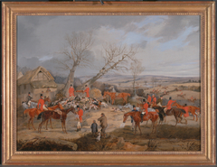 Hunting Scene: The Kill by Henry Thomas Alken