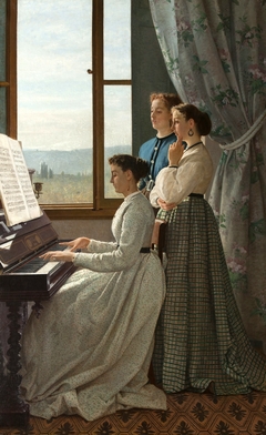 Il canto dello stornello by Silvestro Lega