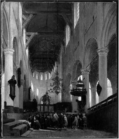 Interior of a Church by Johannes Bosboom