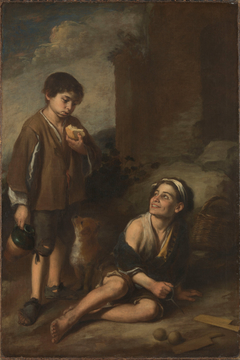 Invitation to a Game of Argolla by Bartolomé Esteban Murillo