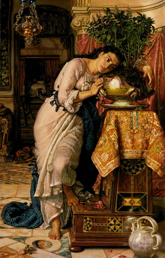 Isabella and the Pot of Basil by William Holman Hunt