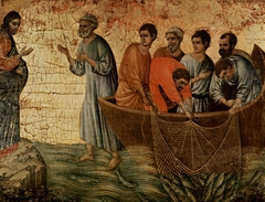 Jesus Appears on Lake Tiberias by Duccio di Buoninsegna