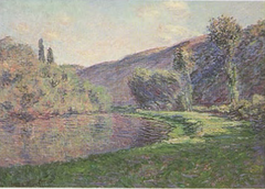 Jeufosse, the Effect in the Late Afternoon by Claude Monet