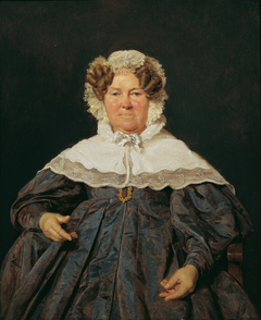 Josephine Schaumburg, geb. Stahl by Ferdinand Georg Waldmüller