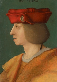 Kaiser Ferdinand I. (1503-1564), Profilbildnis by Anonymous