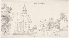 Kasteel Wulven bij Houten by Cornelis Pronk