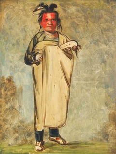 Káw-kaw-ne-chóo-a, a Brave by George Catlin