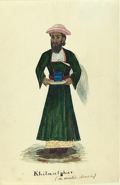 “Khitmutghar (in Winter Dress)” by anonymous painter