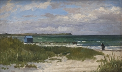 Kystlandskab. Hornbæk by Carl Locher