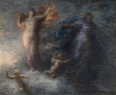 L'Aurore et la Nuit (Dawn and the Night) by Henri Fantin-Latour