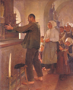 L'Ex-voto by Henri Royer