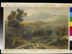 Lake Scene, North Wales by David Cox