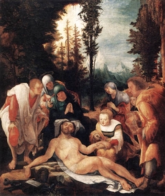 Lamentation of Christ by Wolf Huber