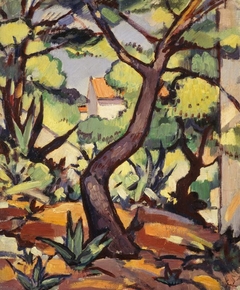 Landscape at Cassis by Samuel Peploe