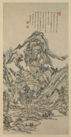 Landscape for Zhanting by Wang Yuanqi