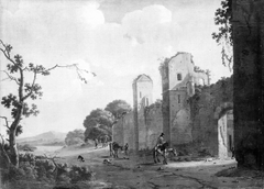 Landscape with Ruins by Horatius de Hooch