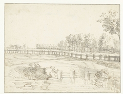 Landschap in de omgeving van Haarlem by Unknown Artist