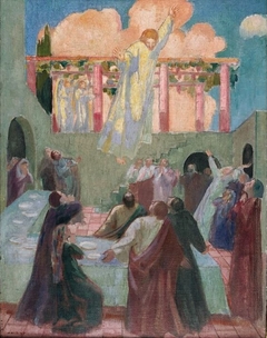 Le Christ apparaissant aux apôtres by Maurice Denis