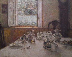 Le Dessert by Henri Le Sidaner