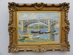 Le Pont sur la Seine à Argenteuil by Claude Monet