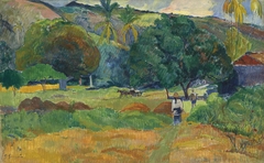 Le vallon by Paul Gauguin