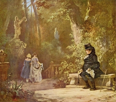 Le Veuf by Carl Spitzweg