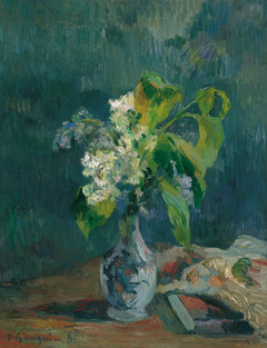 Lilacs by Paul Gauguin