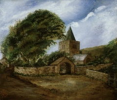 Llanbadarn Fawr Church by Anonymous