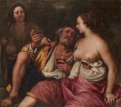 Lot and His Daughters by Girolamo Forabosco