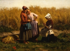 Love Tokens by Jules Breton