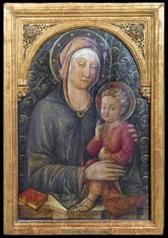 Madonna and Child Blessing by Jacopo Bellini