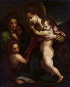 Madonna and Child with St. John the Baptist by Andrea del Sarto