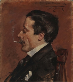 Man with Cigarette by Alice Pike Barney