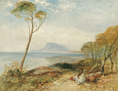 Maria Island from Little Swanport, Van Diemen's Land by John Skinner Prout