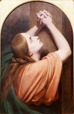 Marie-Madeleine au pied de la croix by Ary Scheffer