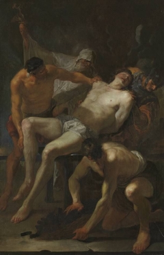 Martyrium des hl. Laurentius by Johann Heinrich Schönfeld