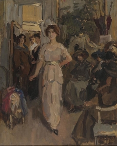 Modeshow bij Hirsch & Cie. by Isaac Israels