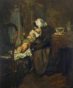 Mother and Child by Marcellin Desboutin