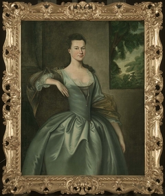 Mrs. Joseph Blaney (Abigail Browne) by Joseph Blackburn