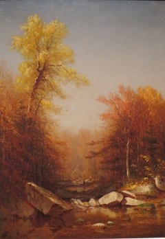 October in the Catskills by Sanford Robinson Gifford