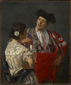 Offering the Panal to the Bullfighter by Mary Cassatt